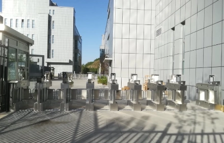 entrance solution for industrial park