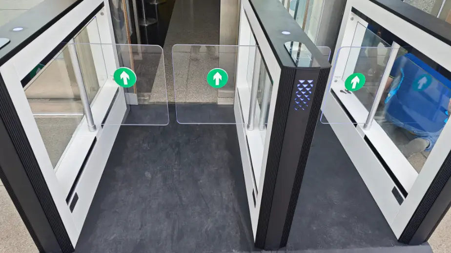 intelligent pedestrian turnstile