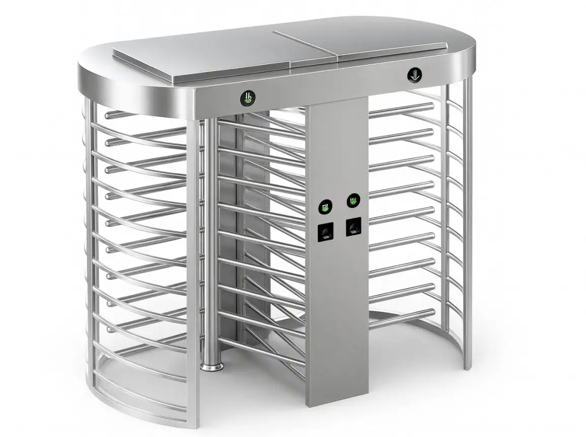 RFID Anti-Climbing Swing Turnstile Gate