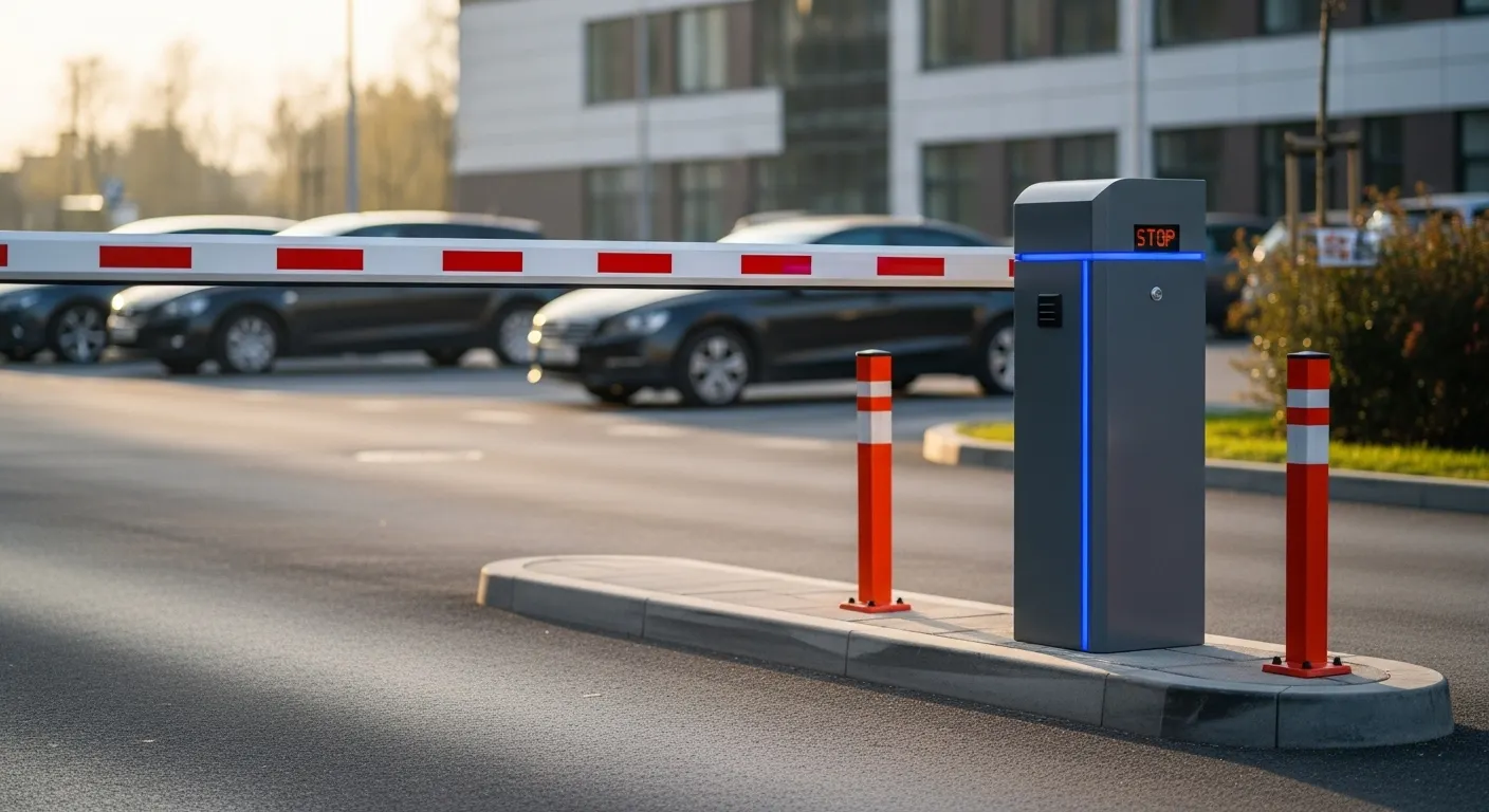 boom parking barrier gate