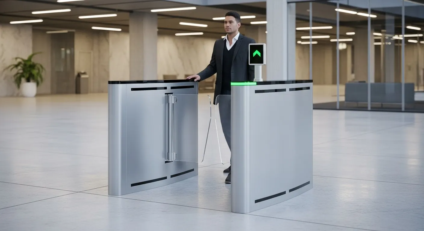 compact flap barrier