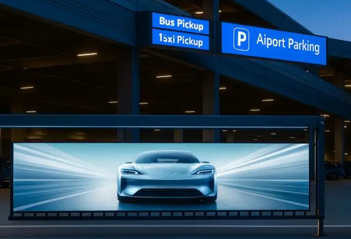 Parking Barrier Gate For Airport Parking