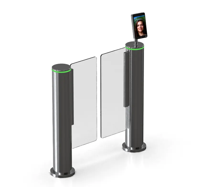 slim column turnstile gate