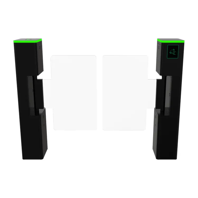 column-type swing barrier turnstile