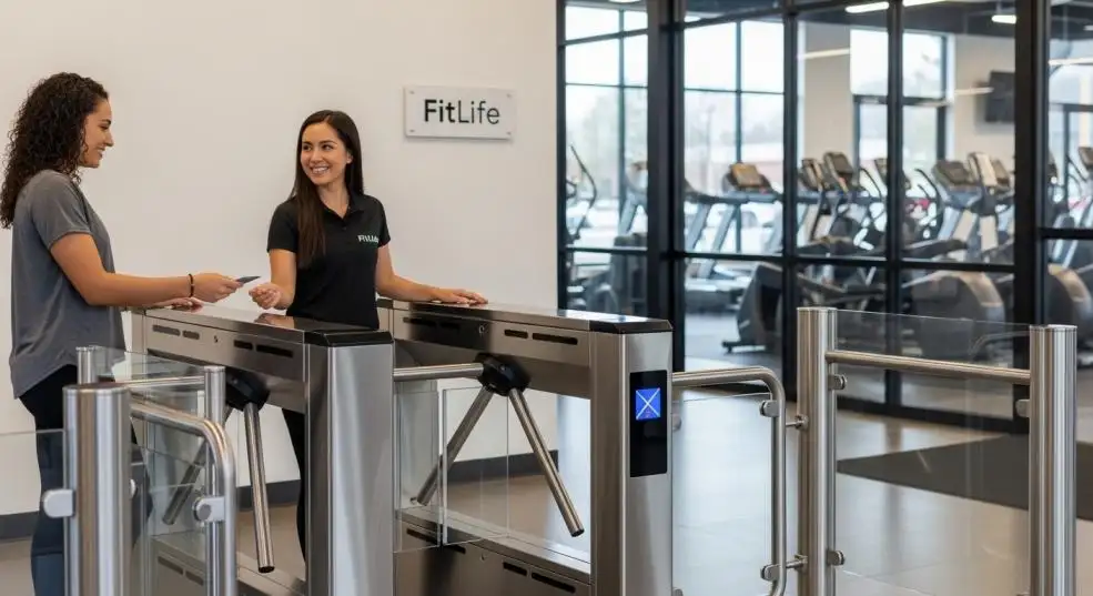 Gym Entrance Turnstile Supplier