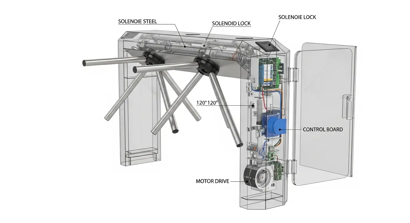 tripod turnstile gate