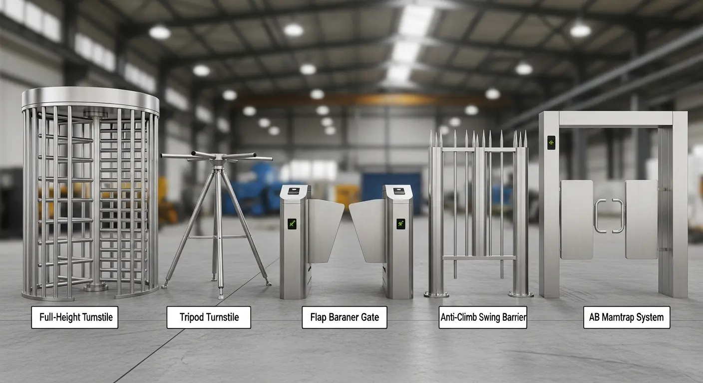 heavy duty turnstile gate