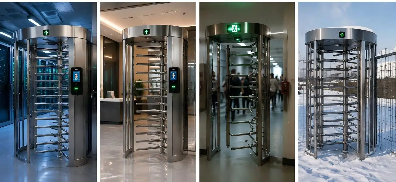 Revolving Turnstile Gate