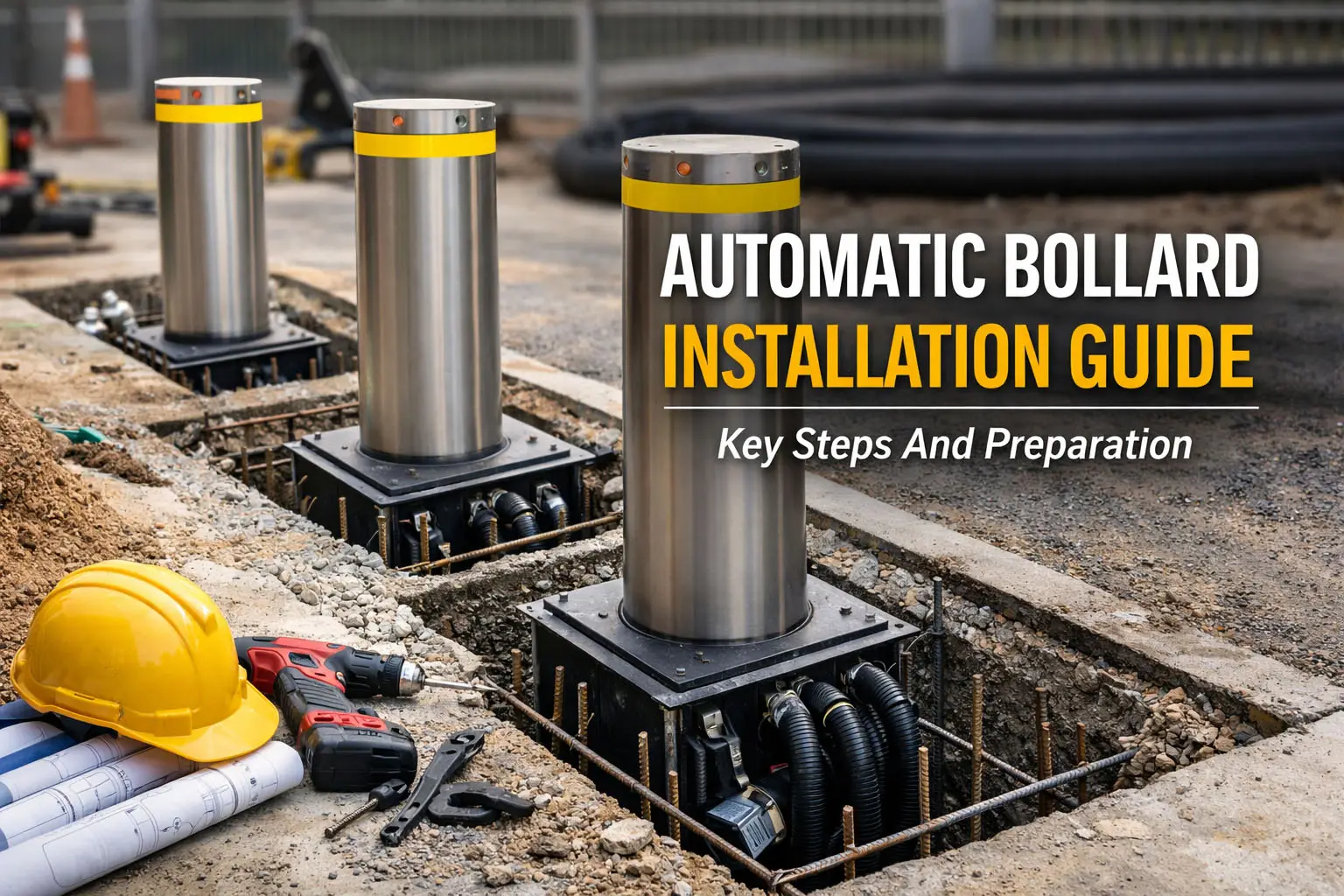 Preparation And Installation Guide For Automatic Bollards